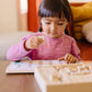Buy now Melissa & Doug Deluxe Letters and Numbers Wooden Stamp Set ABCs 123s With Activity Book, 4-Color Stamp Pad - FSC Certified at indiglob india