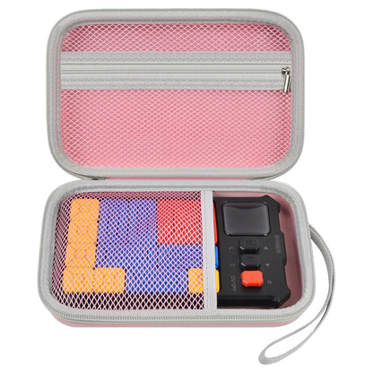 casmilee Case Compatible with Giiker Super Slide Brain Games, Brain Teaser Puzzles Organizer Storage Bag, Flow Slider Puzzle Game Holder (Blue)