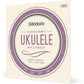 D'Addario Tenor Ukulele Strings, Fluorocarbon, EJ99TLG, Low-G, 4-String Set, Pack of 1
