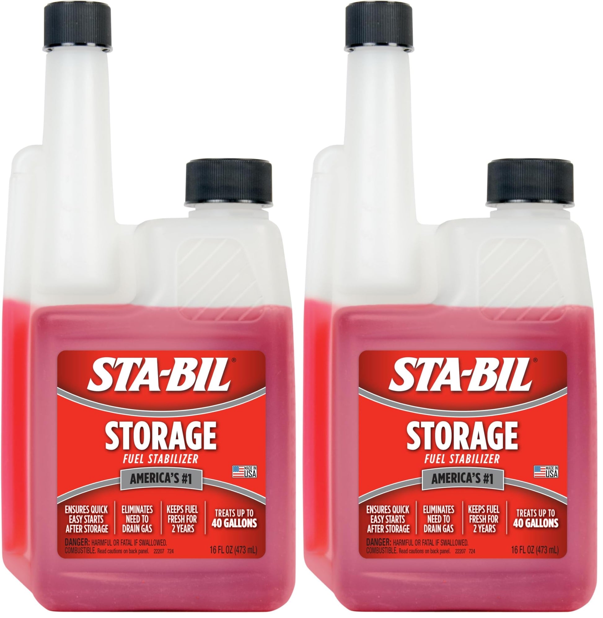 Buy now STA-BIL Storage Fuel Stabilizer | Keeps Fuel Fresh for 24 Months, Prevents Corrosion, Gasoline Treatment Additive that Protects System, Gas Stabilizer for Storage, 4 oz. at indiglob india