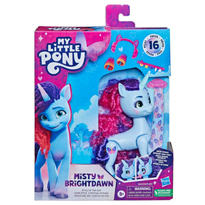 Buy now My Little Pony Toys Misty Brightdawn Style of The Day, 5-Inch Hair Styling Dolls, Toys for 5 Year Old Girls and Boys at indiglob india