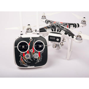 Buy now SummitLink Phantom 3 Sticker Set/Controller & Aircraft Stickers Radiation Wrap Body Decal Skin wrap Sticker (Phantom 3 Standard not Included) at indiglob india