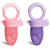 Munchkin Baby Feeder for Fresh Food and Fruit, 2 Pack, Blue/Mint - Coral/Purple