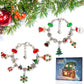 Christmas Advent Calendar Bracelets 2025 for Girls 24 Days Xmas Countdown Calendar DIY Jewelry Making Kit Gift 22 Charm Beads 2 Bracelets for Kids Teens Women