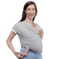 Buy now Boba Baby Wrap Carrier – Original Baby Sling Carrier for Newborns (7–35 lbs), Soft, Secure, Hands-Free & Ergonomic, Ideal for Comfortable Bonding, New Parents (Grey) Bamboo Serenity Sage Rainbows at indiglob india