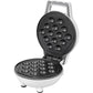 Bubble Mini Waffle Maker- Special Holiday Breakfast w Tiny Hong Kong Egg Style Design, 4" Individual Waffler Iron, Electric NonStick Baker w Recipes- Ice Cream Treat Dessert, Dorm Essential Xmas Gift