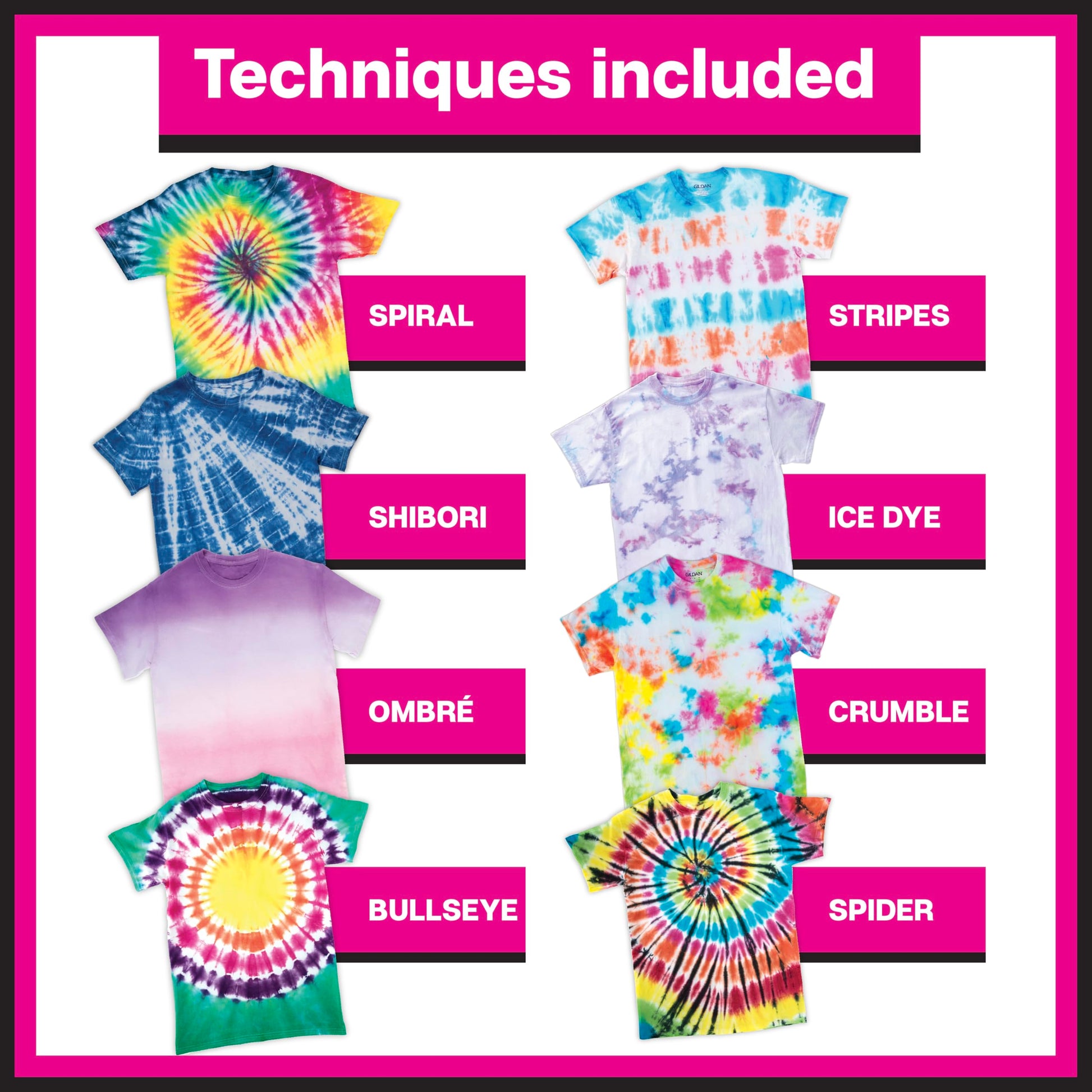 Buy now Tulip One-Step Tie-Dye Party Kit, Set of 123 at indiglob india