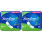 Stayfree Maxi Super Long Wingless Reliable Protection and Absorbency Pads For Women, 48 Count (Pack of 1)