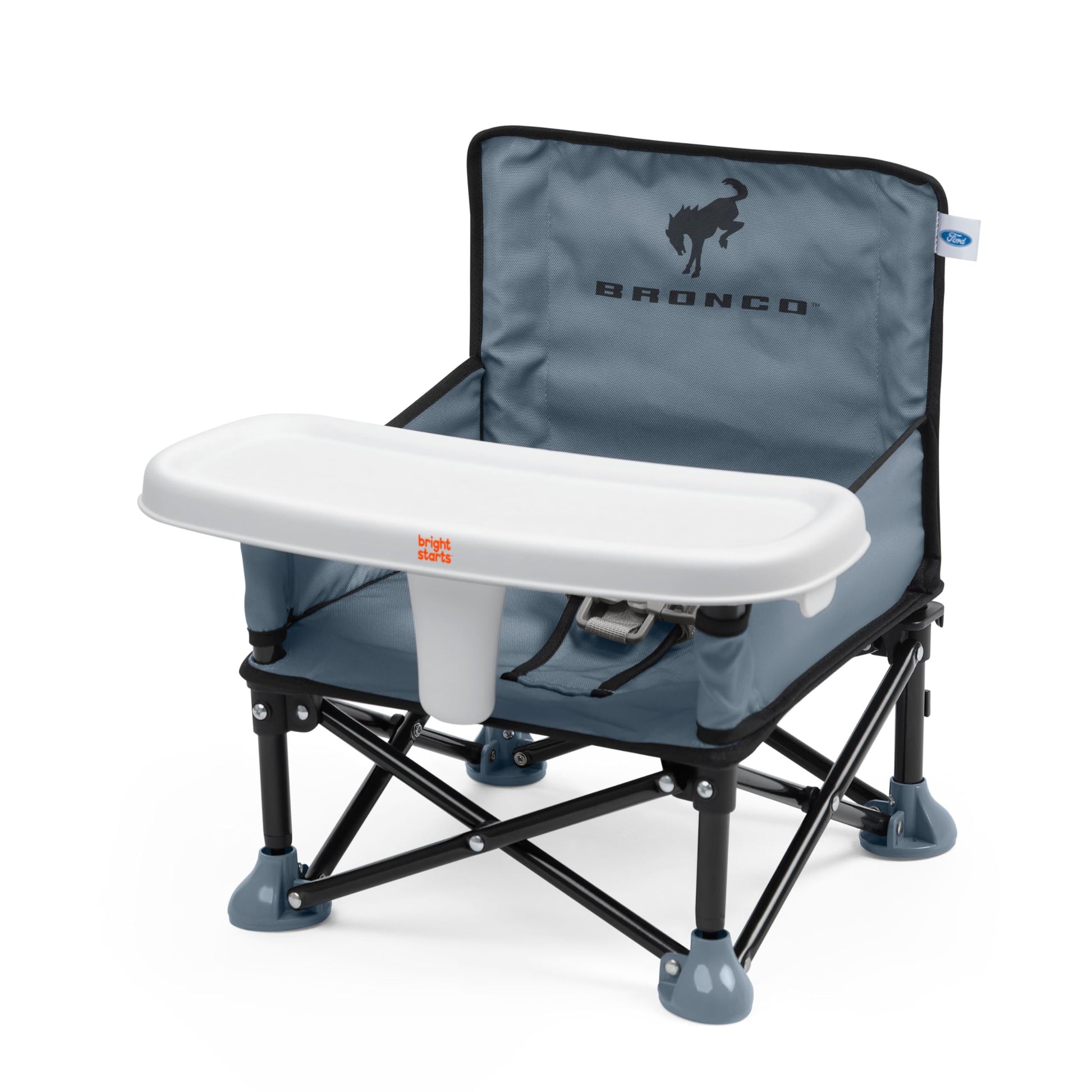 Buy now Summer by Bright Starts Pop 'N Sit Portable Booster Chair, Floor Seat, Indoor/Outdoor Use, Compact Fold, Green, 6 Mos - 3 Yrs at indiglob india
