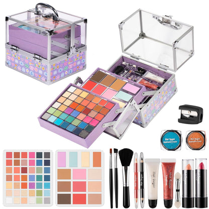 Hot Sugar Teen Makeup Kit for Girls 13-15, Kids Makeup Kit, Makeup Gift Set for Birthday Parties Makeovers & Christmas (Pink)
