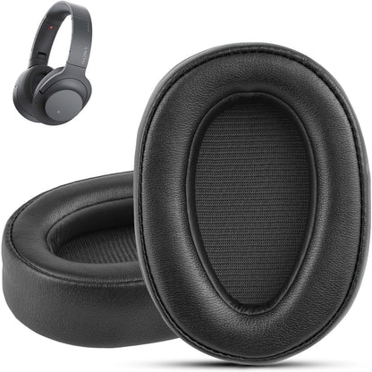 Krone Kalpasmos Replacement Earpads for Sony WH-H900N h.Ear on 2 & Sony MDR-100ABN Headphones, Sony Headphone Cushions Compatible with Sony 900N, Sony WH H900N earpads with Soft Foam Leather(Grey)