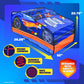 Buy now Hot Wheelsƒ?› Pop Up Play Tent, Playhouse for Boys, Race Car Tent with Connections for Hot Wheels Tracks, Indoor Playspace with Roll-Up Door & Roof Opening, Easy Setup, Folds Flat for Storage at indiglob india