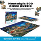 Buy now Buffalo Games - Days to Remember - Autumn Memories - 500 Piece Jigsaw Puzzle For Adults - Challenging Puzzle Perfect for Game Nights - 500 Piece Finished Size Is 21.25 x 15.00 at indiglob india