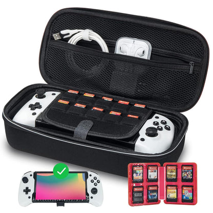 Buy now ECHZOVE Switch Controller Grip, Ergonomic Switch Controller with Six-Axis Gyroscope for Gravity Induction, Twin Motor Vibration, Power-Charging Input Port(NOT for Switch OLED) OLED White at indiglob india
