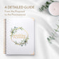 Buy now Your Perfect Day Wedding Planner Book and Organizer - Wedding Planner Book - Bridal Planning Binder with Countdown Calendar - Bride Gifts - (FLORAL) at indiglob india