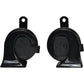 HELLA 012010901 Black 12V BX Trumpet Horn Kit (Toyota)
