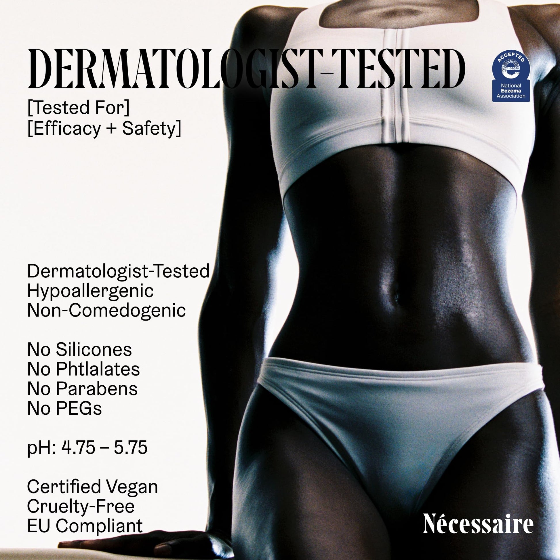 Buy now Nécessaire The Body Lotion Fragrance-Free - Multi-Peptide Moisturizer - Firming Body Lotion for Women + Men. 2.5% Niacinamide. Non-Comedogenic + Hypoallergenic for Sensitive Skin– 200 ml/6.8 fl oz at indiglob india