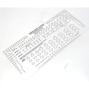 Buy now Eurotool Diamond Gemstone Weight Gauge Gem Sizer Template Tool at indiglob india