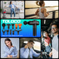 Buy now TOLOCO Massage Gun, Deep Tissue Back Massage for Athletes for Pain Relief, Percussion Massager with 10 Massages Heads & Silent Brushless Motor, Valentines Day Gifts for Him Her, Black at indiglob india