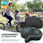 Buy now Bicycle Seat, Bike Seat for Women Men Extra Comfort Wide, Oversized Comfortable Seats Saddle for Peloton Bikes, Fit for Exercise Bikes, Electric Bikes, Mountain Bikes, Cruiser Bikes at indiglob india