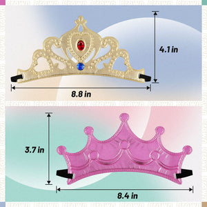 Buy now Epakh 19 Pieces DIY Crowns Set Party Foam Hats Making Your Own Tiara Crystal Diamond Sticker Princess King Crown Birthday Hat (Classic Style) at indiglob india