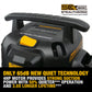 Buy now DEWALT Shop Vacuum 5-Gallon 4 HP STEALTHSONIC Wet/Dry Vacuum Cleaner DXV05P-QTB with 6 Dust Bags Ultra Quiet Poly Shop Vacuum with Powerful Suction for Garage, Jobsite, and Workshop at indiglob india