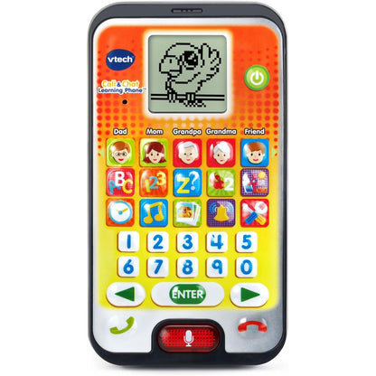 VTech Call and Chat Learning Phone, Black