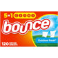 Bounce Dryer Sheets Laundry Fabric Softener, Outdoor Fresh Scent, 240 Count