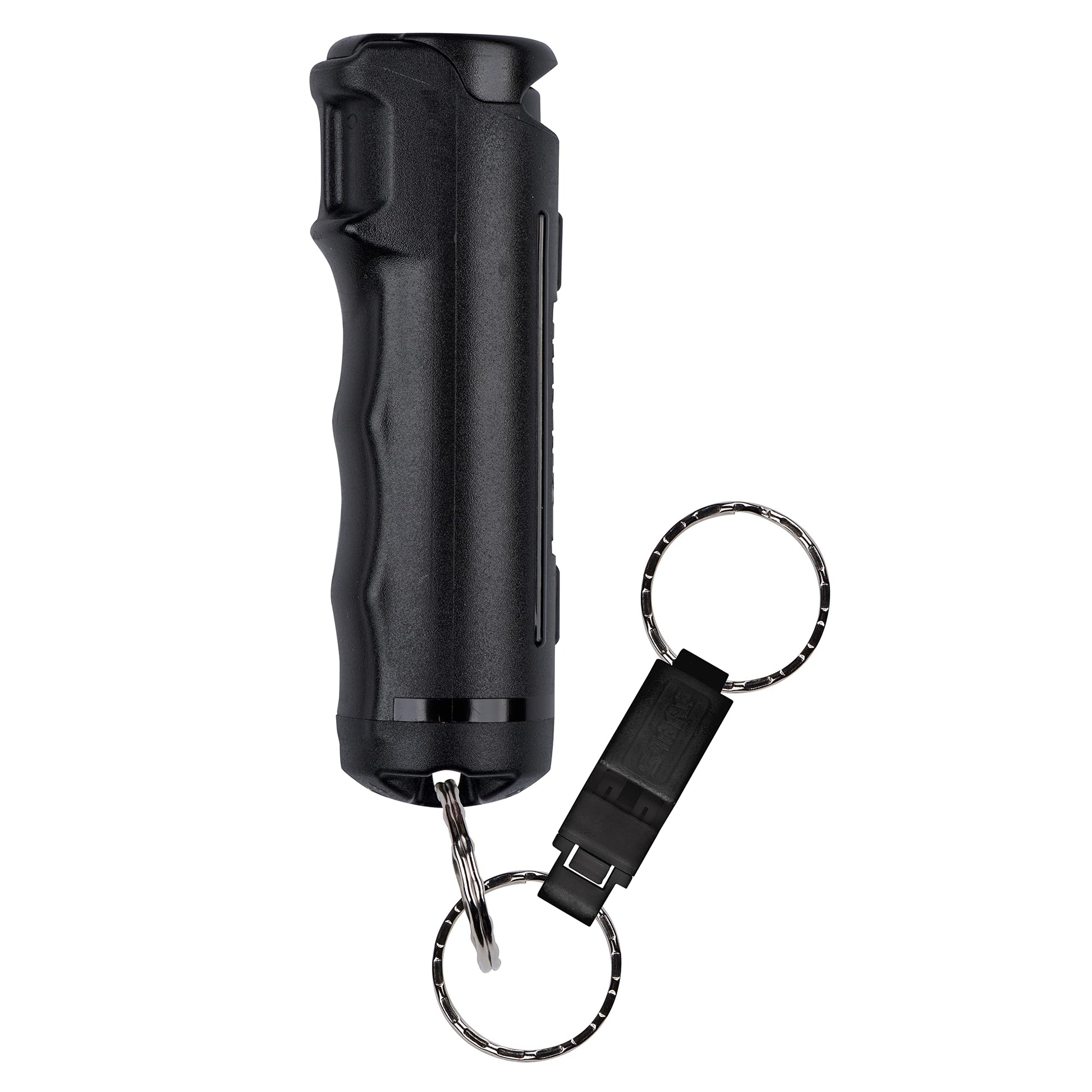 Buy now Sabre Pepper Gel - Fast Flip Top, Snap-Clip Keychain, Easy to Use & Carry, Maximum Police Strength OC Spray with UV Dye for Self Defense, 10 Second Spray Time, Finger Grip for Faster Aim, 0.54 fl oz at indiglob india