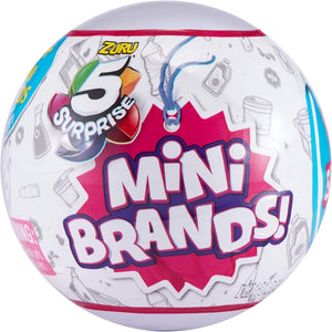 5 Surprise Mini Brands Collectable Capsule