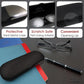 MyEyeglassCase Men Small Glasses case - Eyeglasses Hard Shell Holder Pouch & Cloth-Reading Slim & Narrow Case Heavy Duty