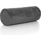 AllSett Health Round Cervical Roll Cylinder Bolster Pillow with Removable Washable Cover, Ergonomically Designed for Head, Neck, Back, and Legs, Grey