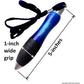 Super Big Fat Pen for Arthritis (5 pack) Black Ink, Blue Body + 5 Ink Refills