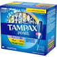 Tampax Pearl Tampons for Women Multipack, with LeakGuard Braid, Light/Regular/Super Absorbency, Unscented, 47 Count