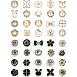 40 Style Cute Enamel Lapel Pin Set,Mini Brooch Pin Badges Cover Up Buttons for Women Shirts,Dresses,Cardigan Collar Safety Pins,Junk Charms Accessories Supplies DIY Crafts - My Store