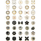 40 Style Cute Enamel Lapel Pin Set,Mini Brooch Pin Badges Cover Up Buttons for Women Shirts,Dresses,Cardigan Collar Safety Pins,Junk Charms Accessories Supplies DIY Crafts