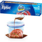 Ziploc Gallon Food Storage Freezer Bags, New Stay Open Design with Stand-Up Bottom, Easy to Fill, 14 Count