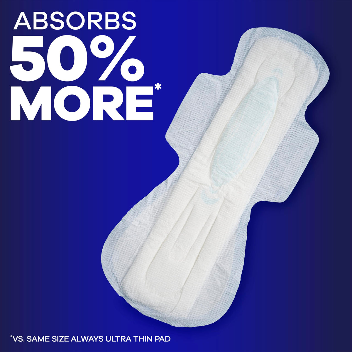 Buy now Always Maxi Overnight Pads with Wings for Women, Size 5, Extra Heavy Overnight Absorbency, Unscented, 36 Count at indiglob india