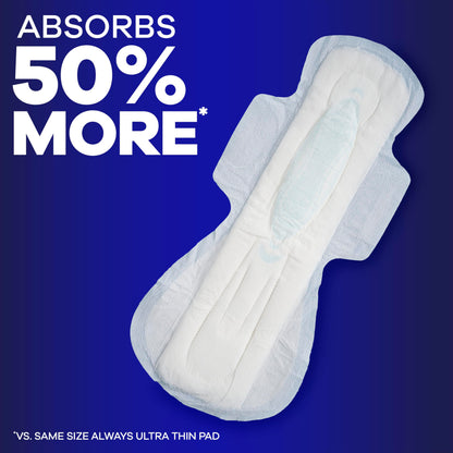 Buy now Always Maxi Overnight Pads with Wings for Women, Size 5, Extra Heavy Overnight Absorbency, Unscented, 36 Count at indiglob india