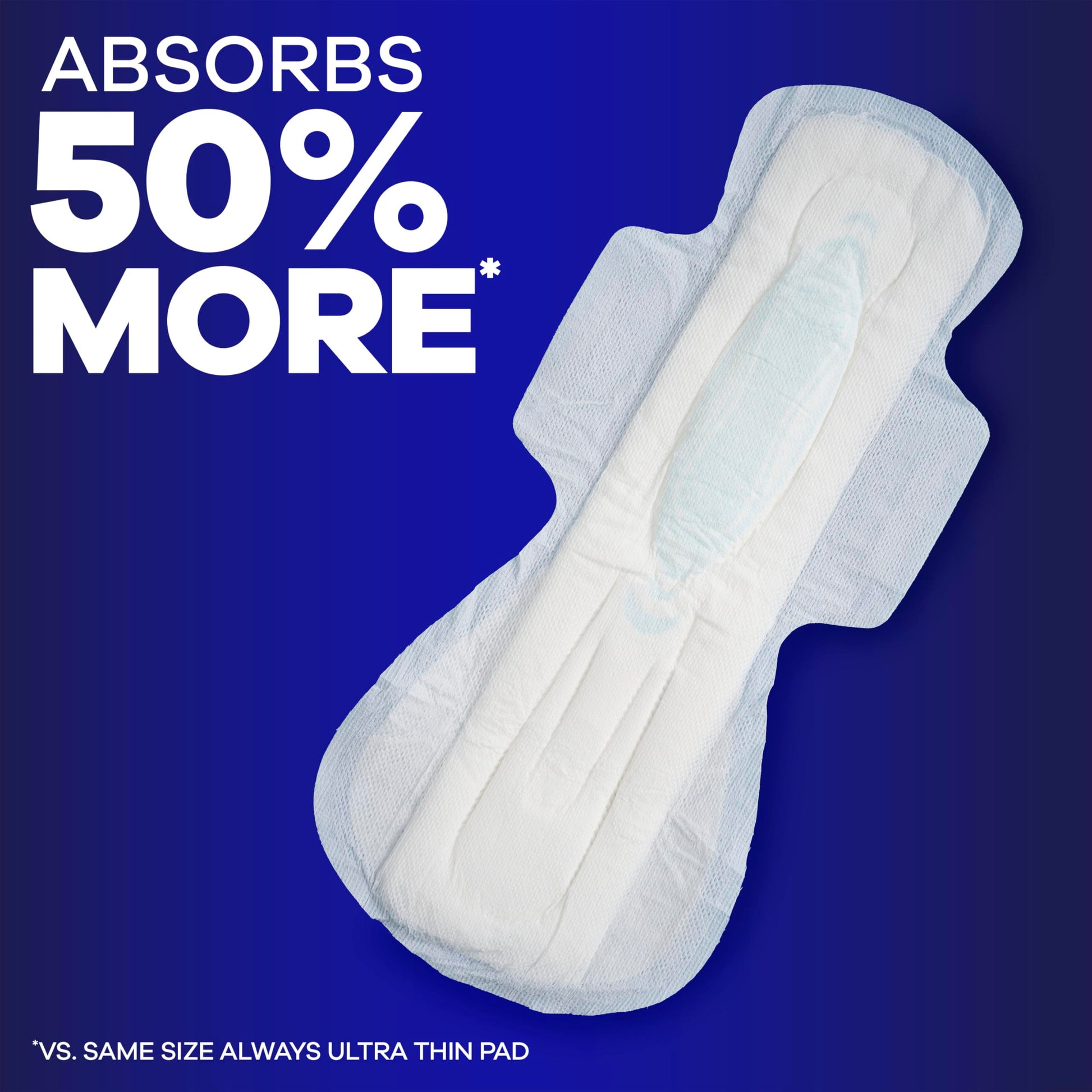 Buy now Always Maxi Feminine Pads For Women, Size 5 Extra Heavy Overnight Absorbency, With Wings, Unscented, Pack Of 20 at indiglob india