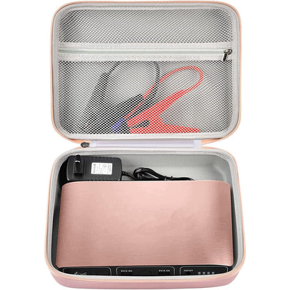 GWCASE Case Compatible with Halo Bolt Air 58830/57720/ Air+ 55500/ for ACDC Max Emergency Power Kit Car Jump Starter with Tire Pump. Car Charger Power Bank Holder for Battery Jump Starters(Box Only)