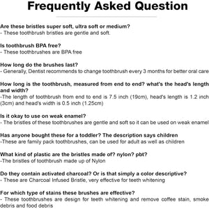 Soft Toothbrushes for Adults - Black Charcoal Toothbrush Ultra Soft for Sensitive Gums - Teeth Whitening Brush for Adults & Children [Extra Family Pack] Super Soft Tip Bristles