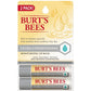 Burt's Bees Lip Balm, Beeswax, Strawberry, Coconut and Pear, and Vanilla Bean Pack, With Responsibly Sourced Beeswax, Tint-Free, Natural Lip Treatment, 4 Tubes, 0.15 oz.