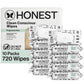 Buy now The Honest Company Hypoallergenic Multi-Use Baby Wipes for Sensitive Baby Skin Rainbow 60 Count Pattern Play 72 Count (Pack of 10) at indiglob india