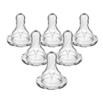 Buy now Dr. Brown’s Natural Flow Y-Cut Narrow Baby Bottle Silicone Nipple, Ideal for Thicker Liquids, 9m+, 100% Silicone Bottle Nipple, 6 Count at indiglob india