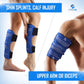 Shin Splint Ice Packs, HSA and FSA Eligible Reusable Hot and Cold Therapy Wrap | Leg or Calf Pain Relief | Advanced Soft Gel Technology | Freezable and Microwavable | Running Injuries & Recovery