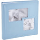 Pioneer Photo Albums DA-200COLB/B 200-Pocket Embossed Baby Leatherette Frame Cover Album for 4 by 6-Inch Prints, Blue