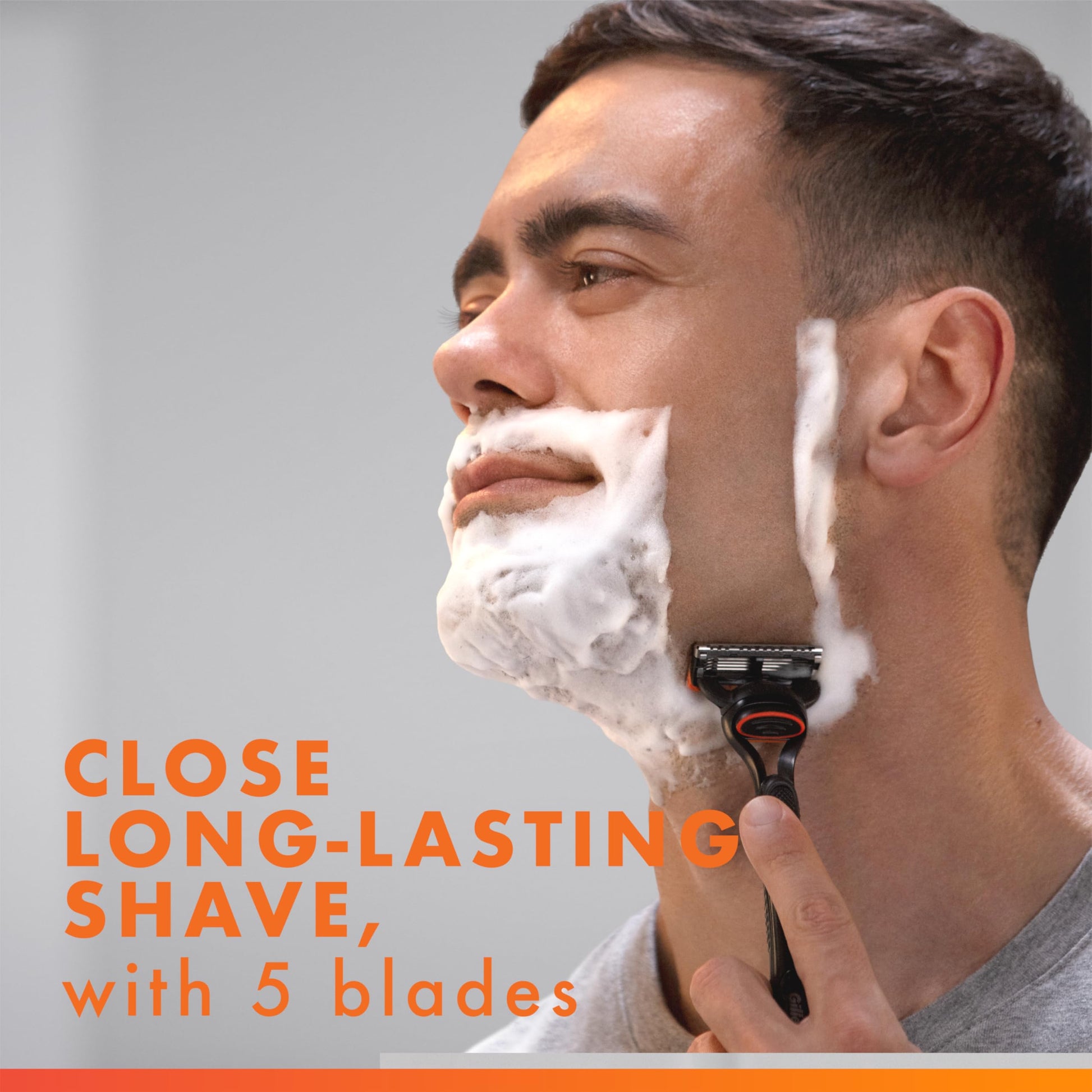 Buy now Gillette Fusion5 Razor for Men, Handle + 2 Razor Blade Refills at indiglob india