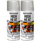 Rust-Oleum 260771 Automotive High Heat Spray Paint, 11 oz, Clear