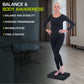 Buy now ProsourceFit Exercise Balance Pad, Non-Slip Cushioned Foam Mat & Knee Pad for Fitness and Stability Training, Yoga, Physical Therapy at indiglob india